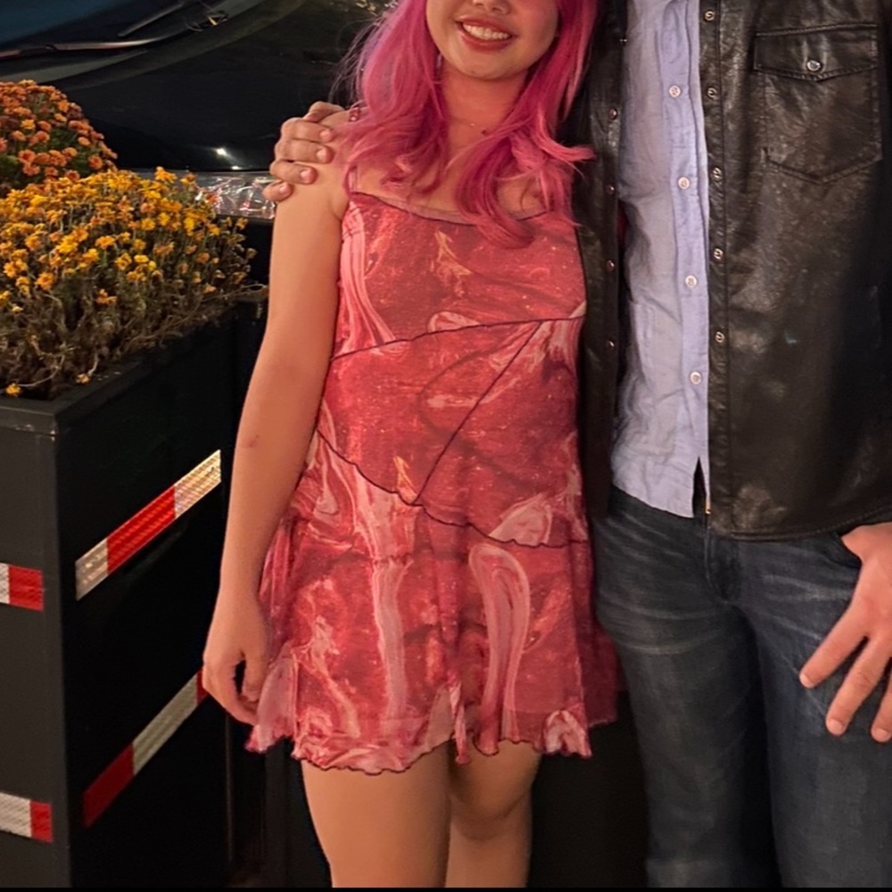 Urban Outfitters Pink Mini Dress